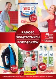 Gazetka Biedronka oferta promocyjna od 2012.11.07 - 48 stron produkt贸w do sprzatania domu