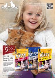 Sucha karma dla kotów Kitty zawiera wszystkie składniki odżywcze, ...
