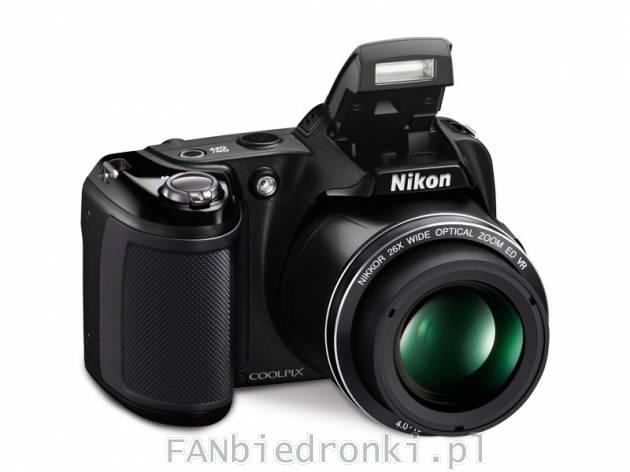 Aparat Nikon Coolpix L810, cena: 699PLN
- wszechstronny obiektyw NIKKOR z 26-krotnym ...