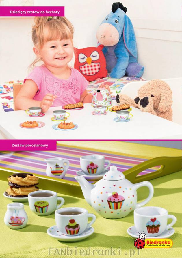 Naczynia do przyrządzania herbaty dla dzieci będą doskonałym prezentem dla każdej ...