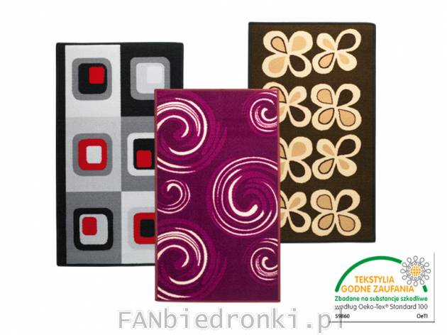 Dywanik Soft, cena: 16,99 PLN, 
- 11 wzorów do wyboru
- wymiary: 58x100 cm
- ...