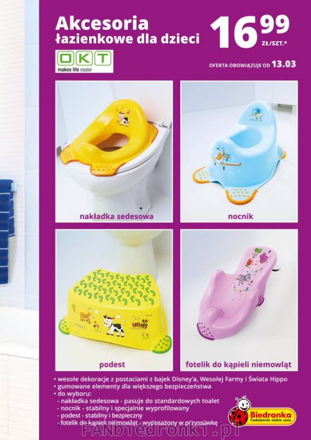 Akcesoria łazienkowe dla dzieci: nakładka sedesowa, nocnik, podest, fotelik do ...