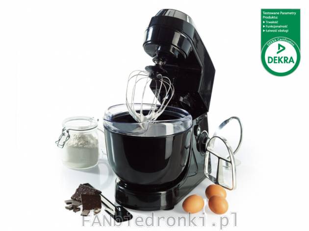 Robot kuchenny, cena: 159,00 PLN, 
- moc: 350 W
- pojemność misy: 4,2 l
- regulacja ...